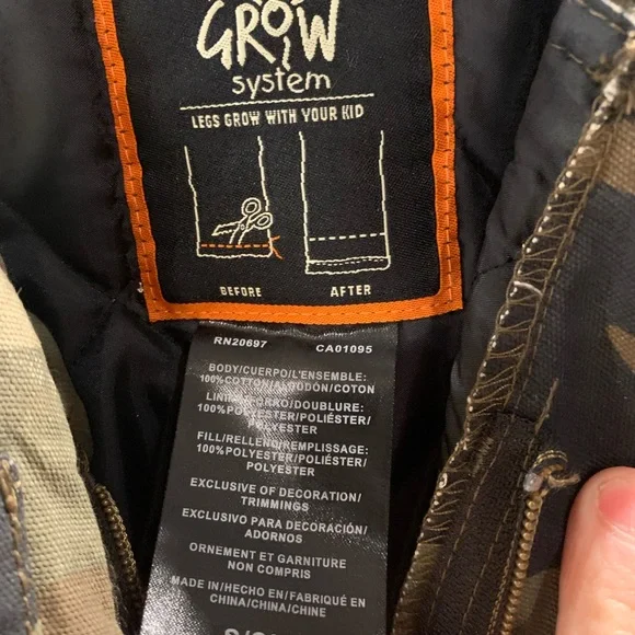 Walls Kidz Grow Camo Overalls - Picture 4 of 8